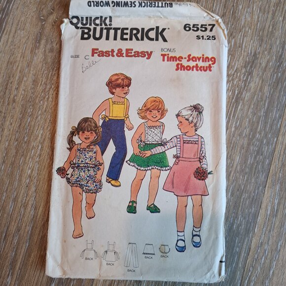 🙃6/$10 Butterick Sewing Pattern - Picture 1 of 1